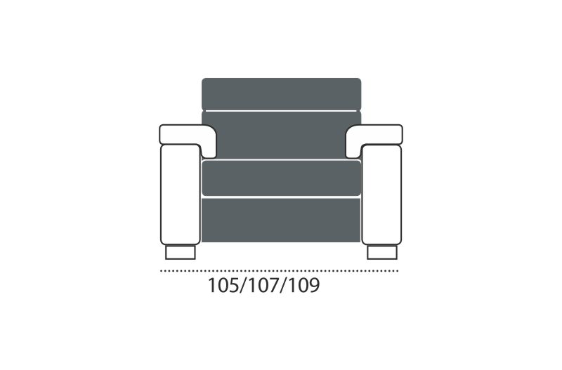 Диваны Divano 2 Posti Maxi Spaziorelaxitalia  Adam Adam Divano 2 Posti Maxi - Вид №5