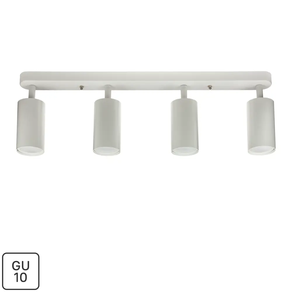 Поворотный спот Ritter Arton с 4 лампами GU10 для точечного освещения 83979306 STLM-0045775