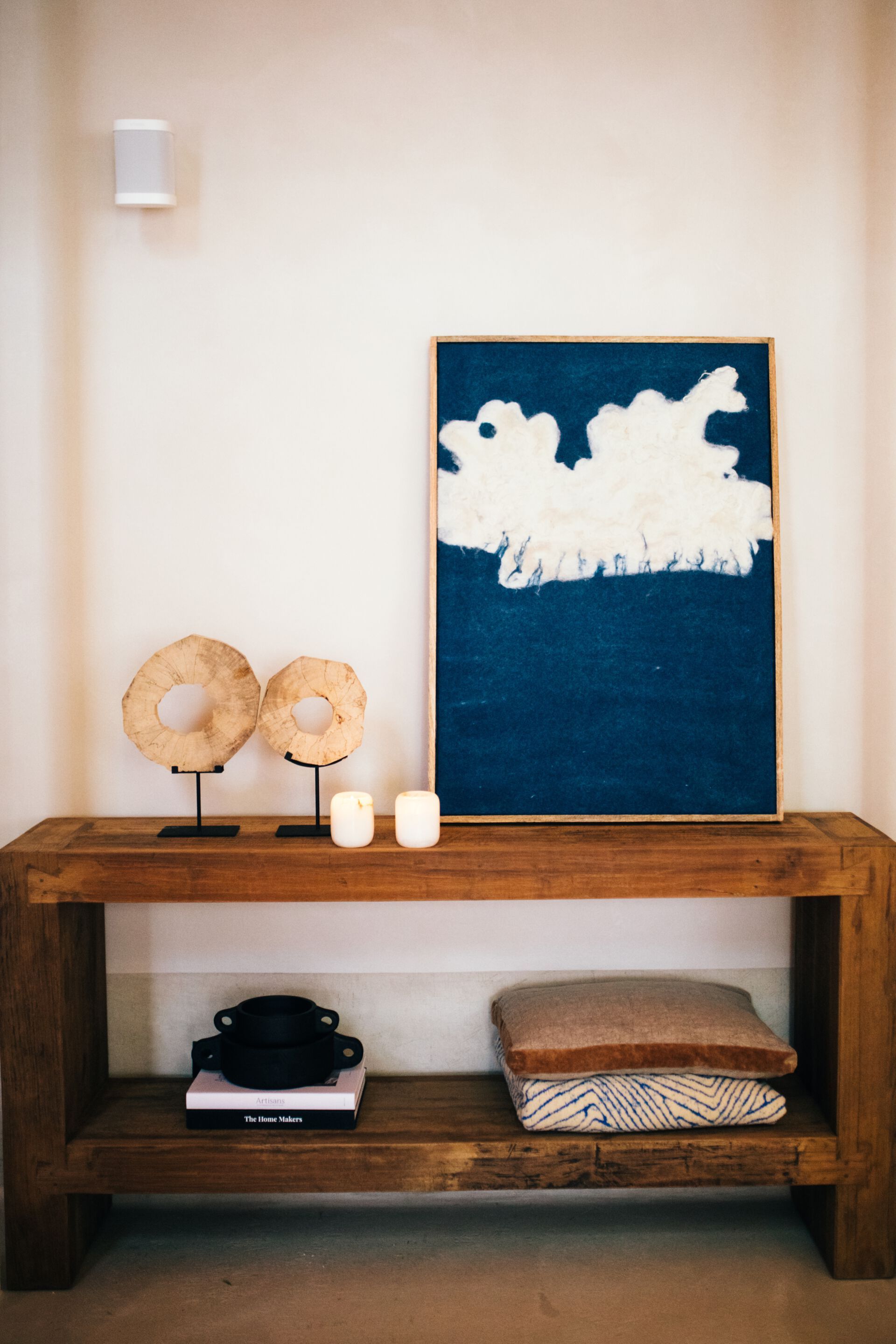 Рециркулированная деревянная прямоугольная консоль POMAX CORSICA ARCH-00071300 - Вид №3