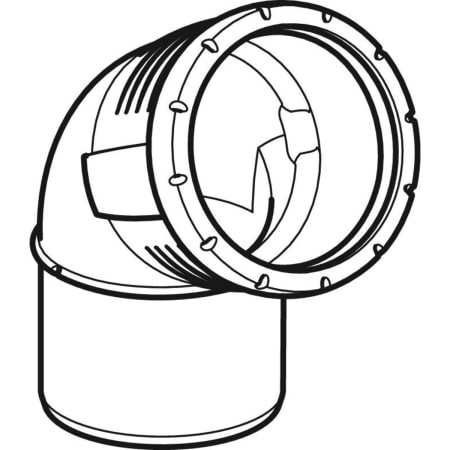 393.722.14.1 Отвод Geberit Silent-Pro Geberit  - Вид №9
