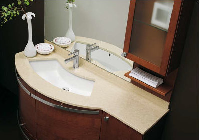 CL85 CALLA Комплект мебели для ванной комнаты 140 см ARDECO Ardeco S. R. L 42416 - Вид №2