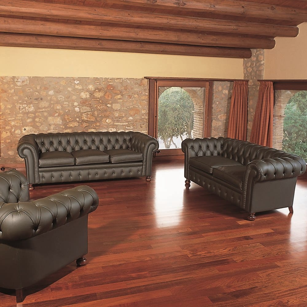 4-местный велюр capitonné диван CREARTE COLLECTIONS Chesterfield Classic Origins ARCH-00084165 - Вид №26