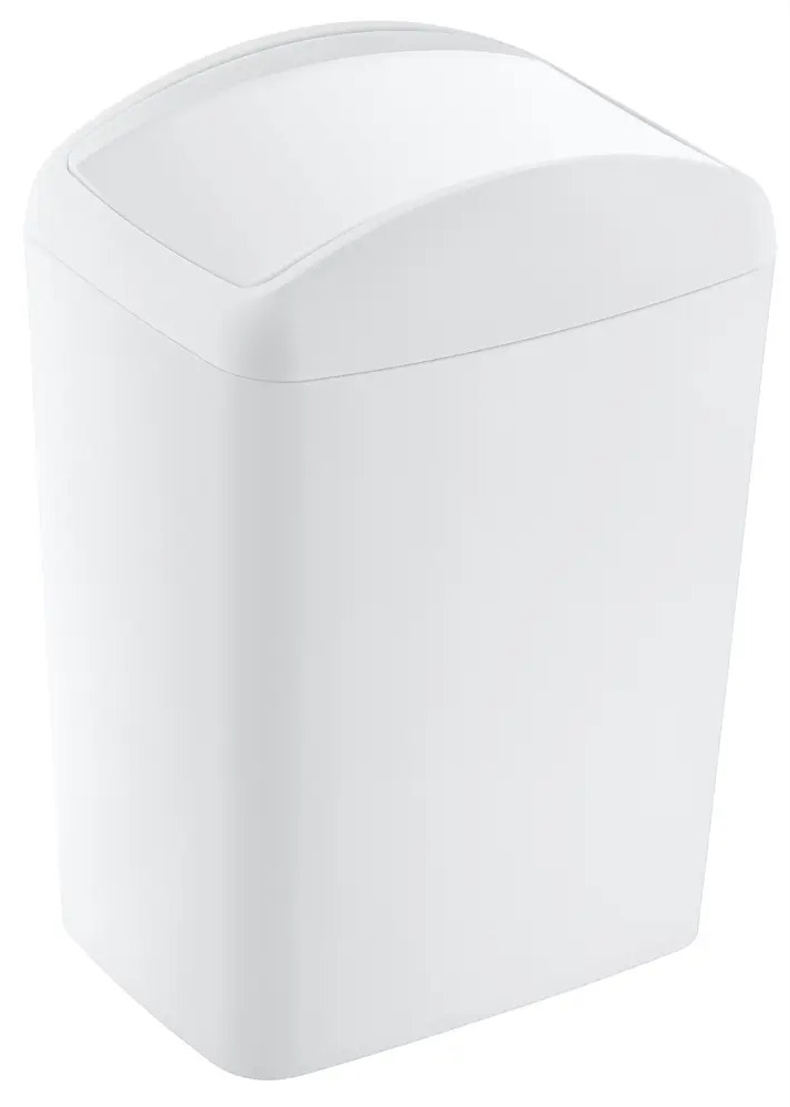 91322960 Мусорный контейнер 10 л Smartware пластик цвет белый STLM-0884567
