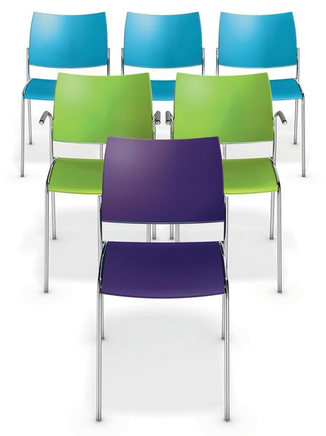 Casala Штабелируемый стул из пластика Cobra 1278-00 - Вид №3