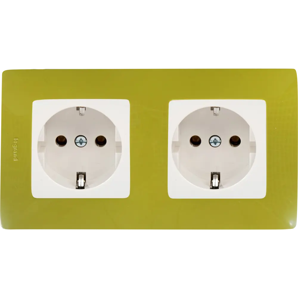 Рамка для розеток и выключателей Legrand Etika 2 поста, цвет зеленый папоротник 17356628 STLM-2128358 - Вид №2