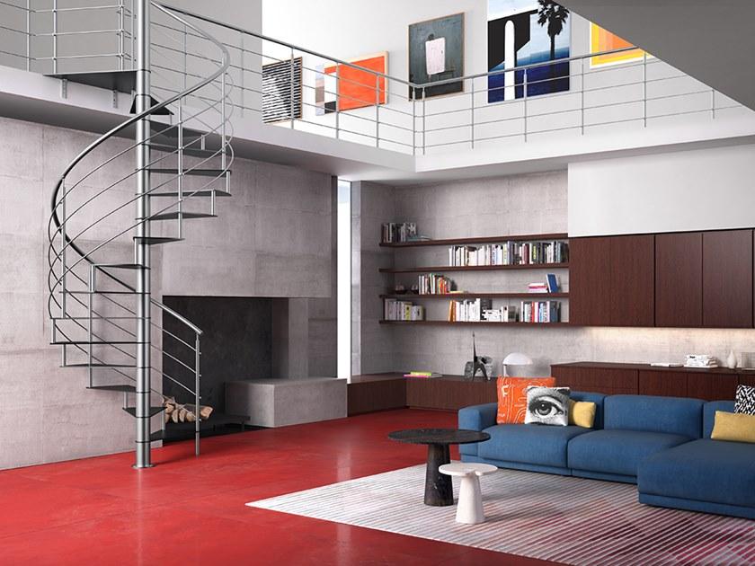 Fontanot Винтовая лестница из стали Lafont sun-id-1447847 - Вид №2