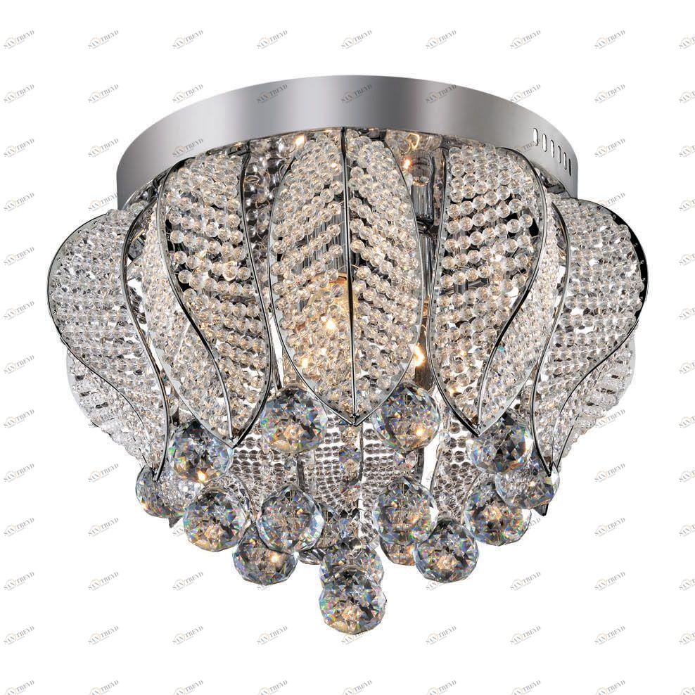 Потолочный светильник Ideal Lux Mozart PL6 IDEAL LUX ДИЗАЙНЕРСКИЕ, MOZART 074033 Прозрачный;хром 