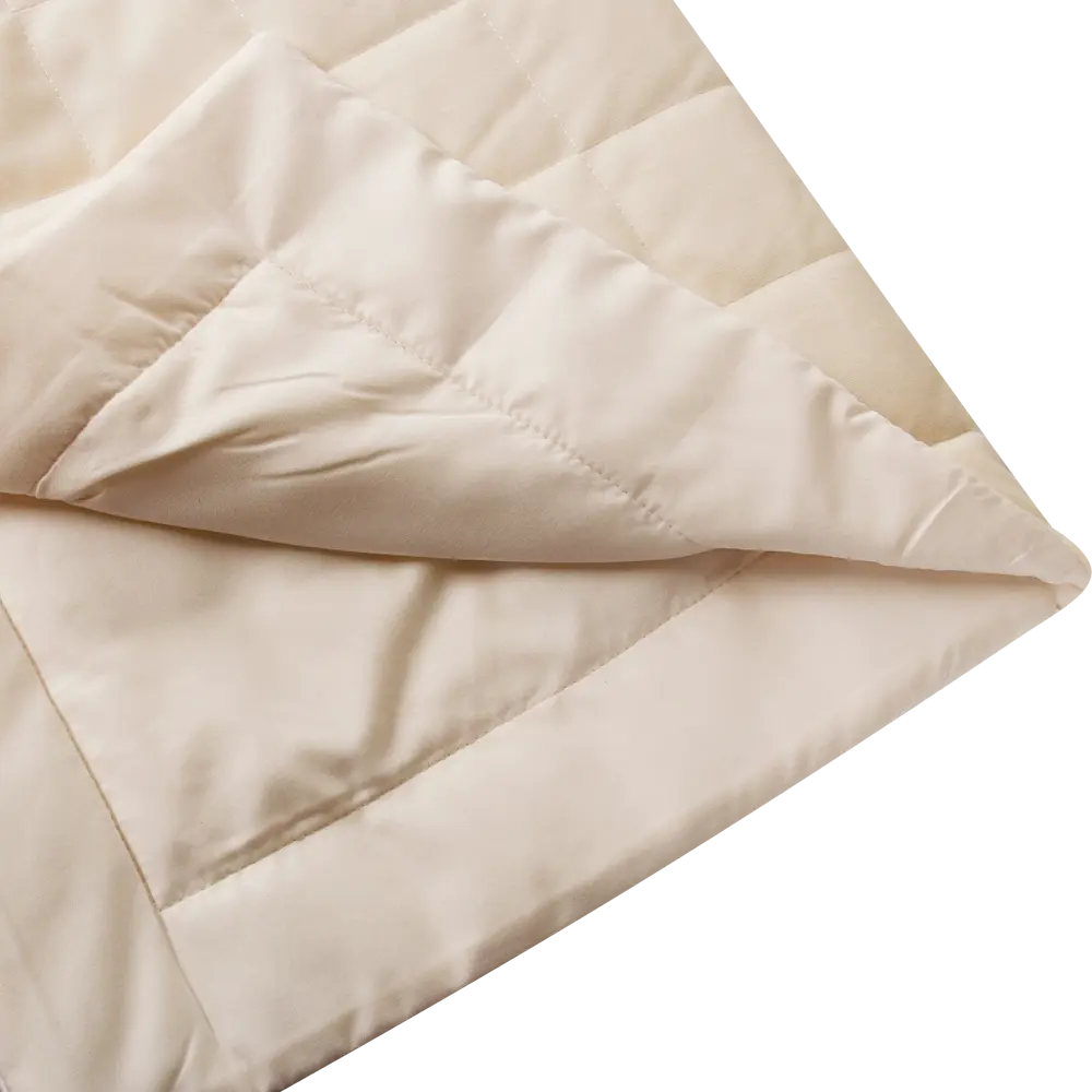 INSPIRE Velvet Etna - Стеганое покрывало кремового цвета 220×240 см 82344954 STLM-0025015 - Вид №2