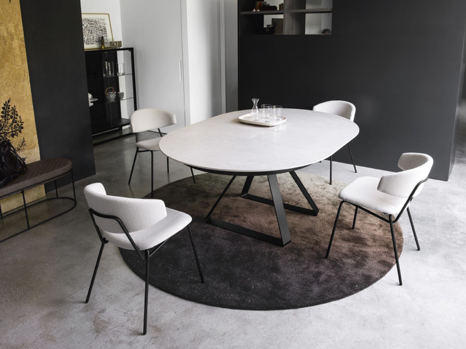 Керамический выдвижной стол Calligaris ATLANTE ARCH-00145566 - Вид №2