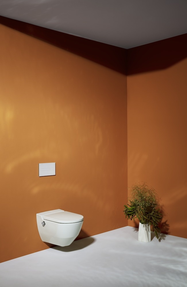 H8206014000001 Подвесной унитаз-биде, безободковый rimless, включает в комплект съемное сиденье с крышкой с механизмом "мягкое закрывание" LAUFEN PRO - Вид №33