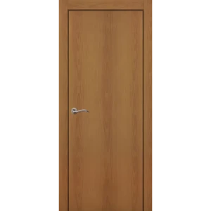 Комплект двери глухая 80x200 см финиш бумага цвет орех без доборов