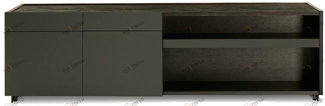 Poltrona Frau Низкая офисная кладовая из дерева L'ufficio - sistemi direzionali 5580780