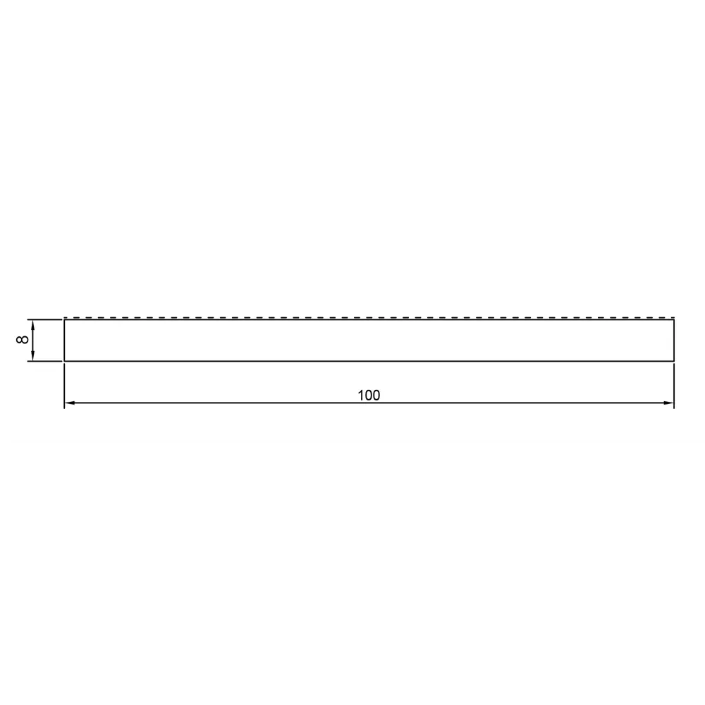 Добор Тоскана/Лайн/Лайн 2 2100х100х8 мм 3D Flex цвет дуб тернер белый VELLDORIS STLM-2149907 - Вид №2