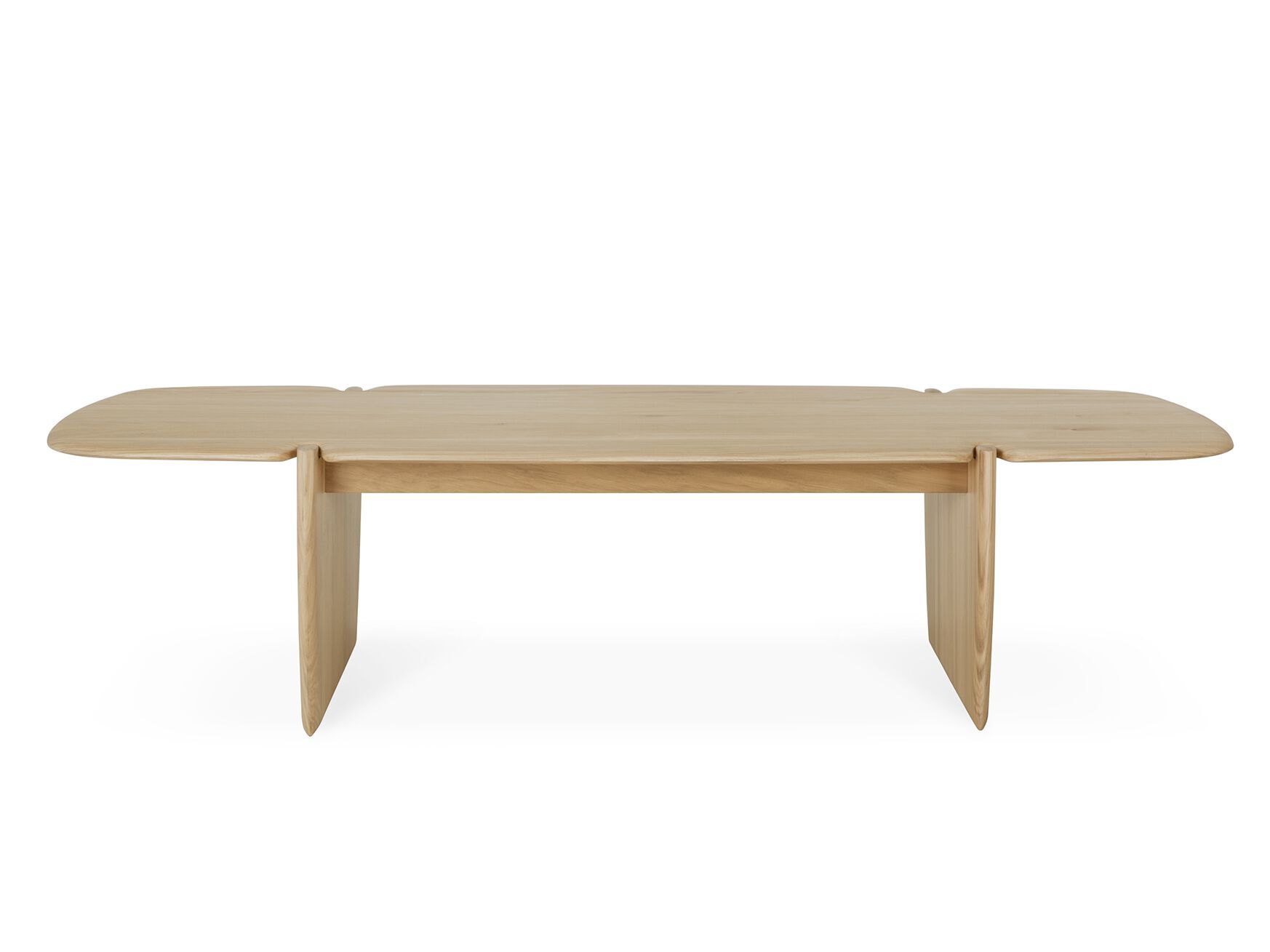 Прямоугольный низкий журнальный столик из дуба Ethnicraft PI ARCH-00116312