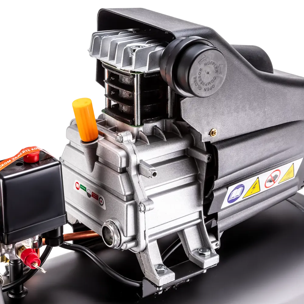 Масляный компрессор АЭРУС 50л с производительностью 220 л/мин 15308761 STLM-0005672 - Вид №6