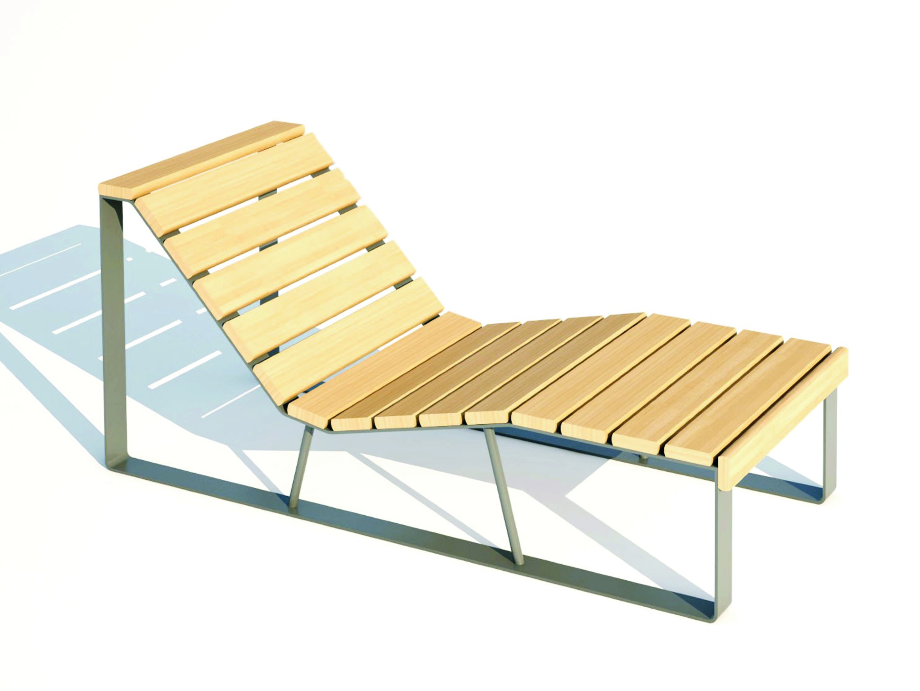 13384 БАРН Confy 01, шезлонг уличный LAB.Space 