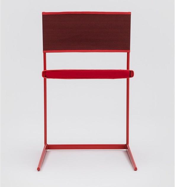 Danese Milano Стул из металла с порошковым покрытием и хлопка sun-id-1425867 - Вид №1