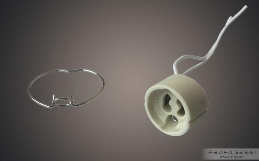 Profilgessi Встраиваемый держатель точечного светильника из гипса Illuminazione sun-id-1389032 - Вид №3