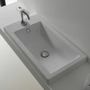 19015 Накладная раковина под столешницу  овальная Ceramica Hidra