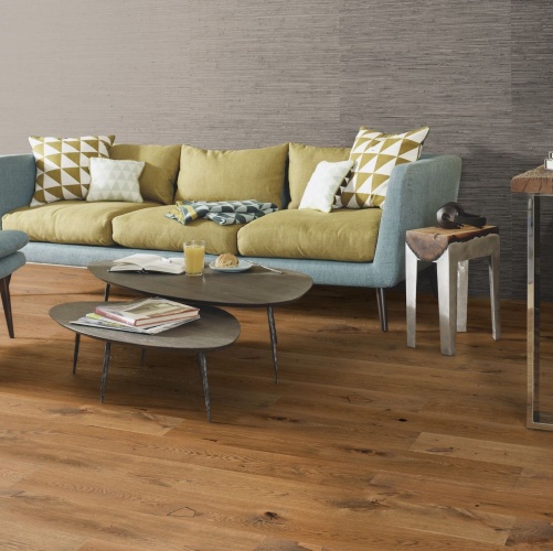 Массивная доска Boen Solid Plank Historical 162 Live Natural Дуб Натур (Гладкая) 800-2220х162 мм EHCBVKWD - Вид №1