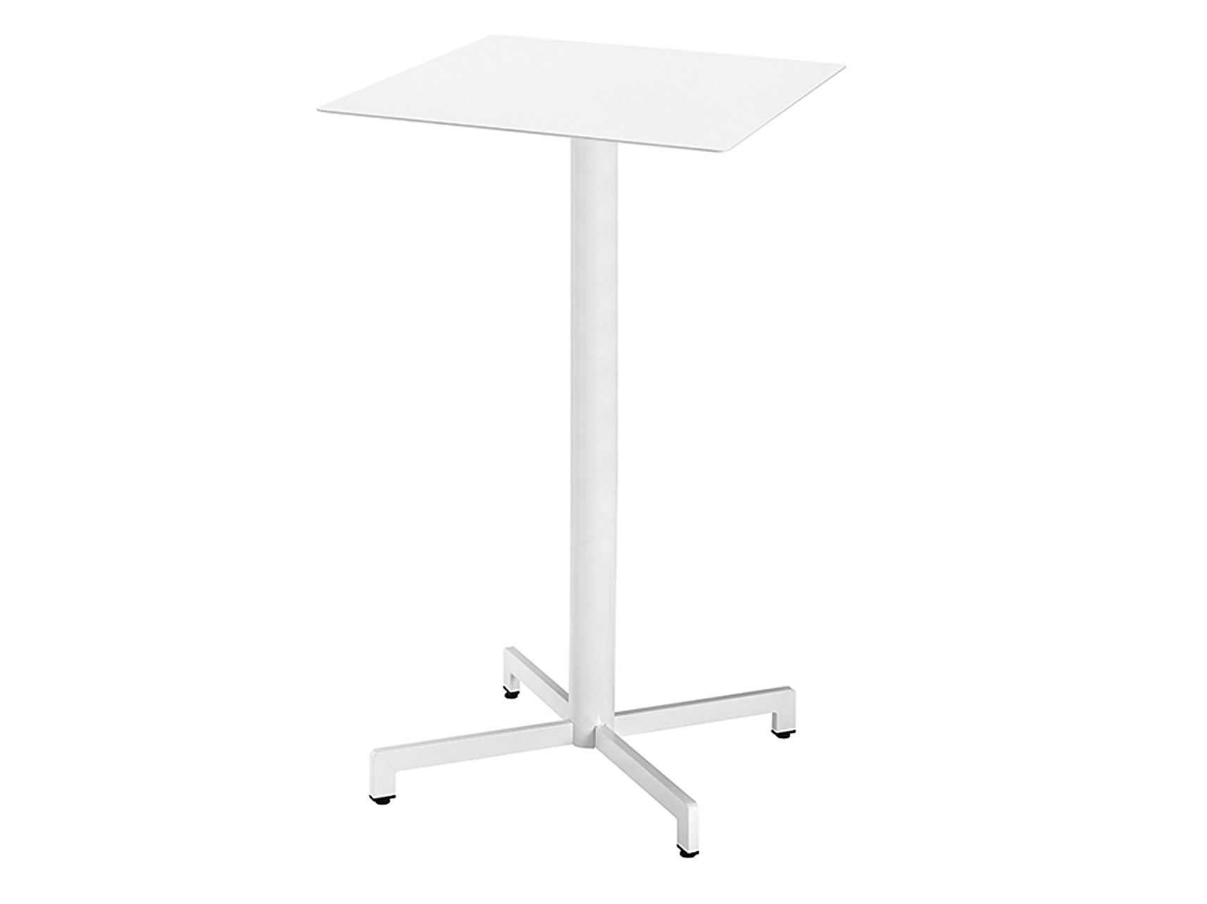 Высокий квадратный стальной стол для контракта Et al ARCH-00150437