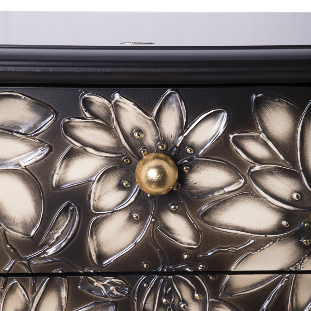 11618 Тумба для обуви Терра-4 (с 4-мя ящиками) Каштан Амбер BOGACHO 4627196590465 - Вид №3