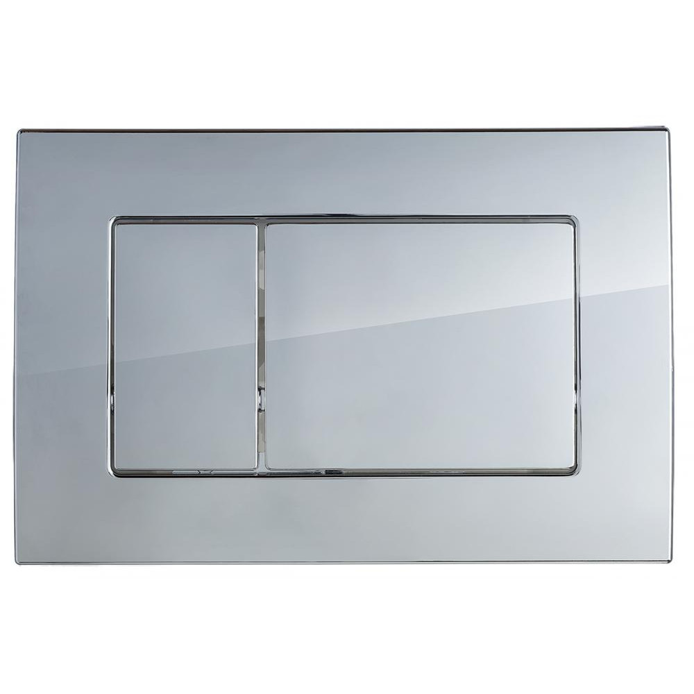 040331 АТОМ 410 кнопка хром глянец  Berges NOVUM L2  - Вид №1