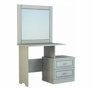 Трюмо с зеркалом и тумбой ясень, беленый дуб "Варна" DREAMLINE ВАРНА 176870 Беленый дуб;бежевый