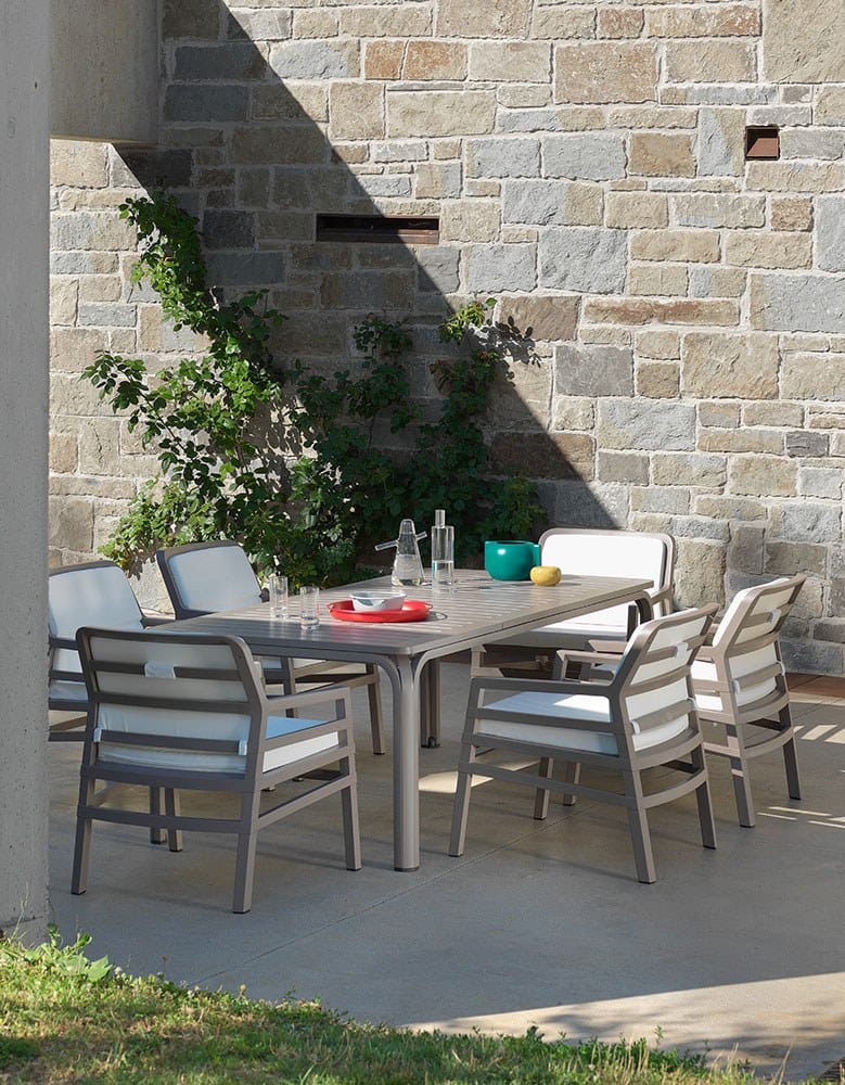 DurelTOP выдвижной прямоугольный садовый стол Nardi Лавр-Пальма ARCH-00066651 - Вид №8