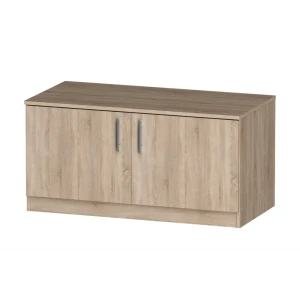 91144420 Тумба под телевизор Furnistyle 7944 100x50x50 см ЛДСП цвет дуб сонома STLM-1081928