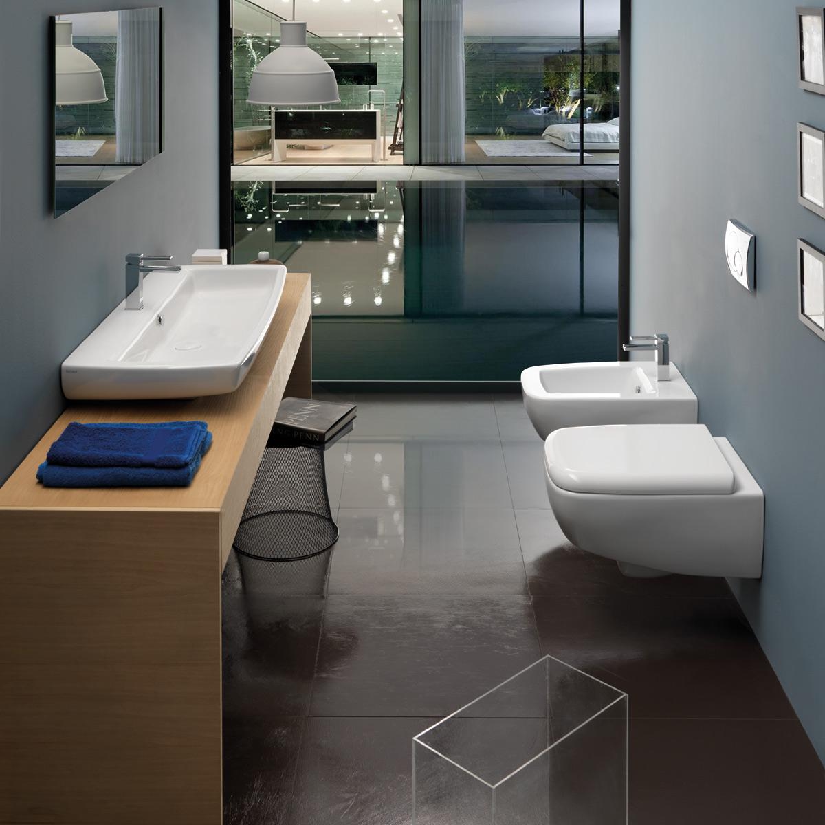 BRLAV10526 Подвесная раковина настенная GSG CERAMIC BOX - Вид №7