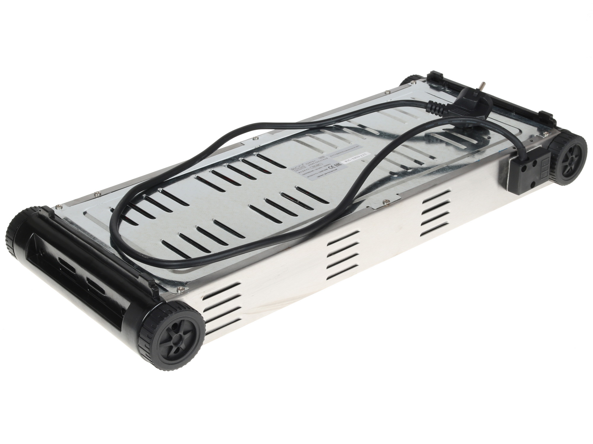 1157332 Плита компактная электрическая Ricci RIС-09C серебристый STDN-0040374 - Вид №6