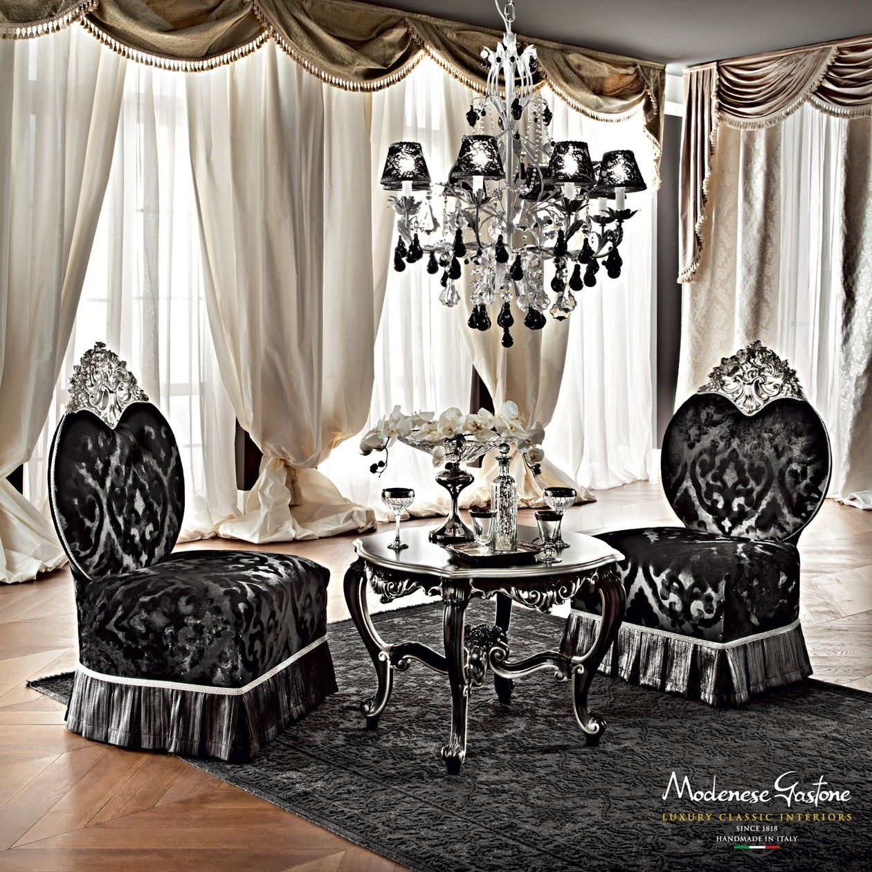 Тканевое кресло Modenese Luxury Interiors Казанова ARCH-00069696 - Вид №1