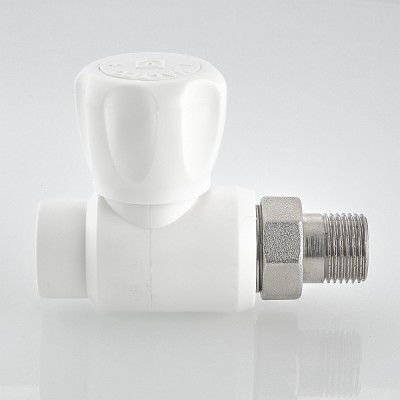 VTp.717.0.02004 Кран шаровой полипропиленовый со сгоном прямой Valtec 20 мм х 1/2"  - Вид №8