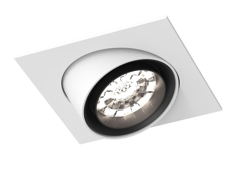 Литой алюминиевый поворотный квадратный встраиваемый прожектор PROLICHT Centriq ARCH-00050464