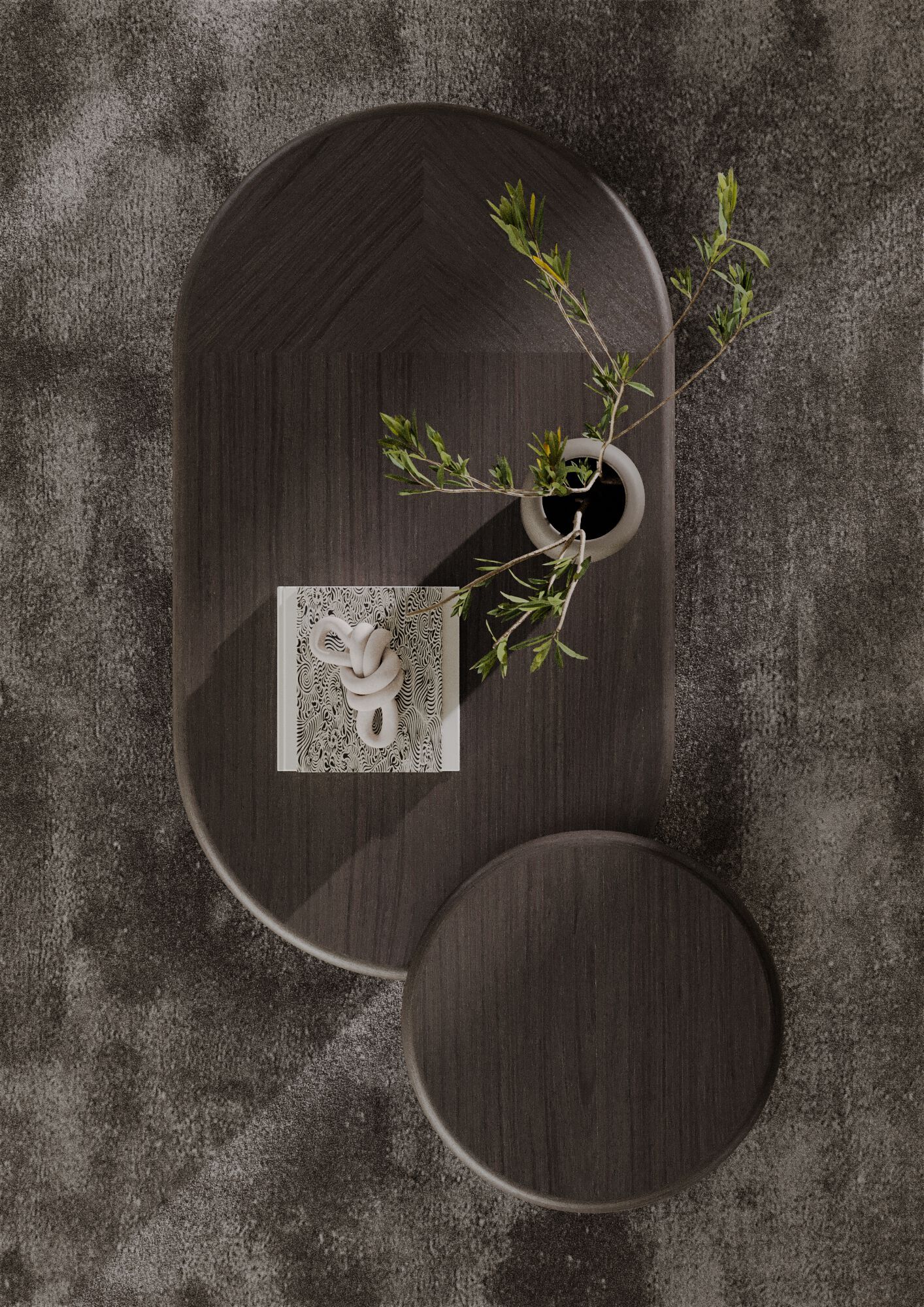 Овальный журнальный столик PROF богиня ARCH-00033282 - Вид №3