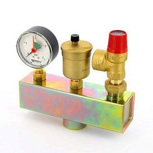 Группа безопасности котла WATTS KSG 30 3 бар 50 кВт сталь