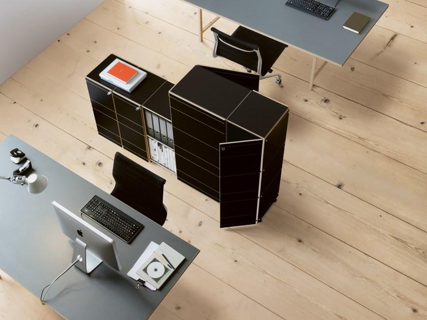 Nils Holger Moormann Модульный офисный блок из мдф с распашными дверями K1 sun-id-1410952 - Вид №1