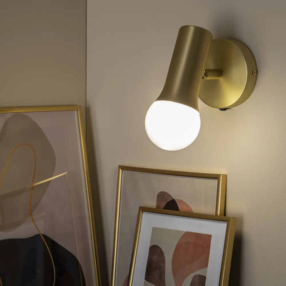 Бра INSPIRE Hoki в стиле матовая латунь для современного интерьера 83054646 STLM-0038844 - Вид №1