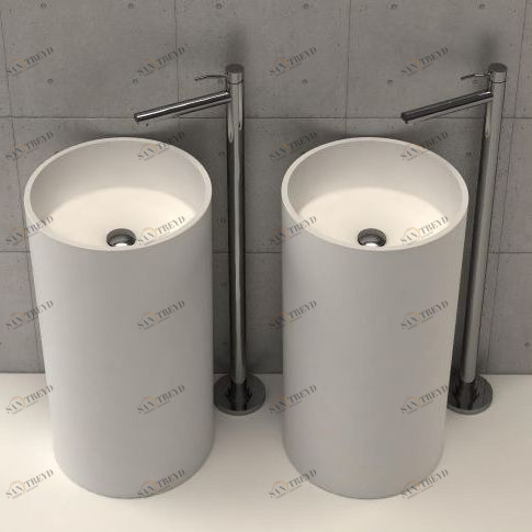 46681 Напольная раковина стоящая круглая Dimasi 