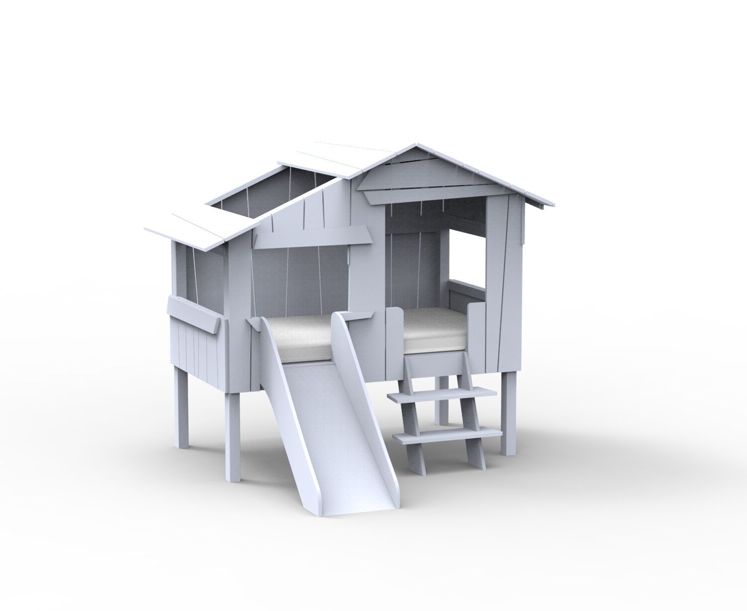 Кровать-чердак из МДФ Mathy by Bols TREEHOUSE BEDS &amp ARCH-00114895 - Вид №14