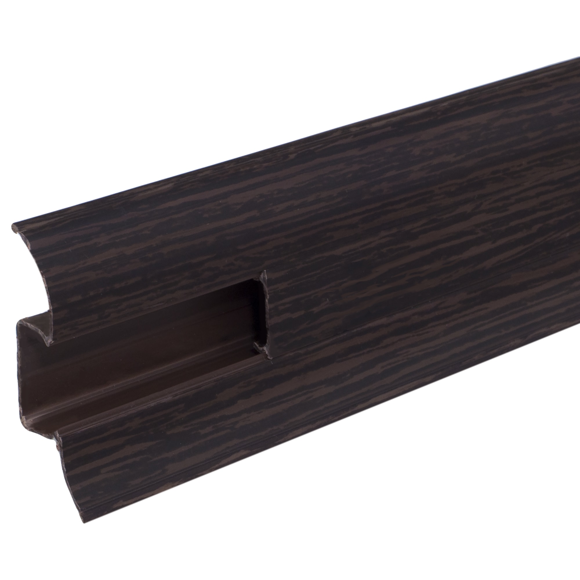 18221012 Плинтус напольный ПВХ 55 мм 2.5 м цвет венге Santreyd 