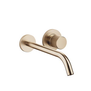 META  PURE Смеситель для раковины, однорычажный, настенный, без донного клапана - Brushed Champagne (22-каратное золото)