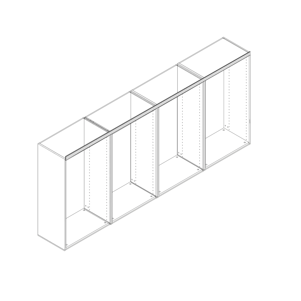 Карниз для кухонного шкафа DELINIA ID Томари 220 см голубой МДФ 82351243 STLM-0863333 - Вид №8