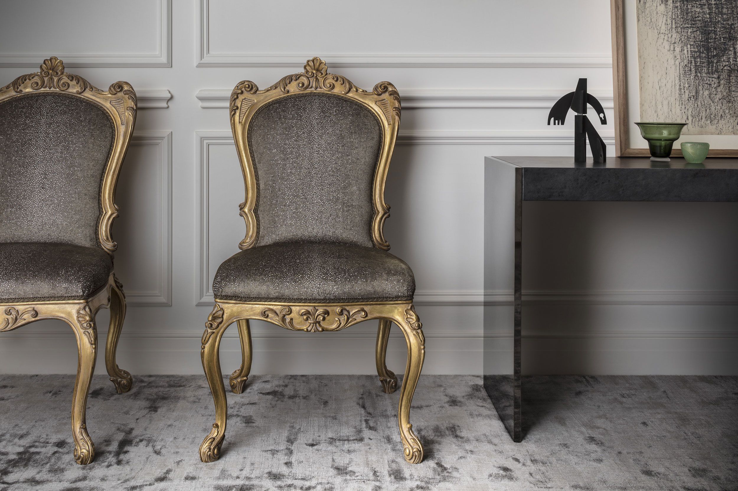 Деревянная прямоугольная консоль OAK Metronome ARCH-00010515 - Вид №5