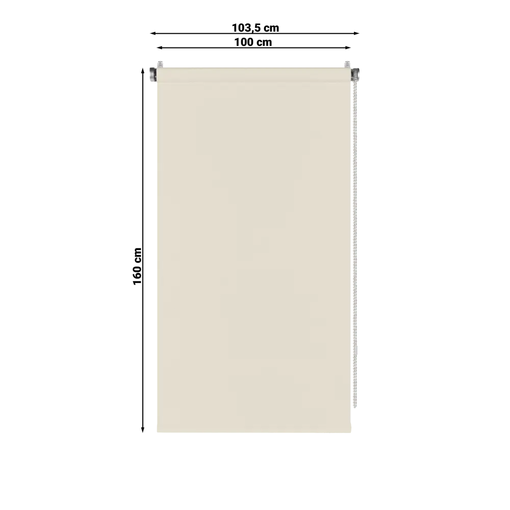Штора рулонная Inspire Sydney 100x160 см экрю Cream 5 82692300 STLM-2178600 - Вид №7