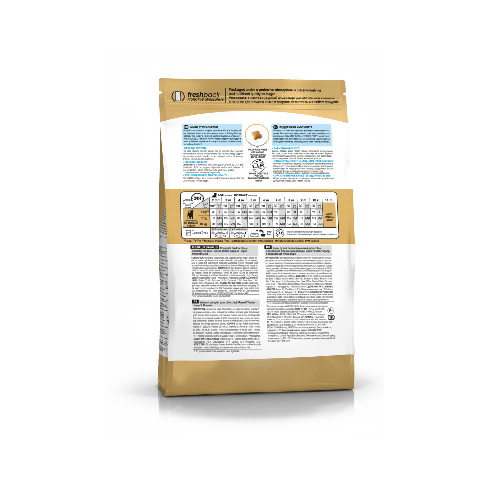 ПР0056346 Корм для щенков Jack Russell Terrier для породы Джек Рассел Терьер сух. 500г ROYAL CANIN  - Вид №2