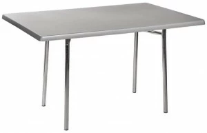 2690 Стол Tiramisu 120*80 Серебро R-HOME