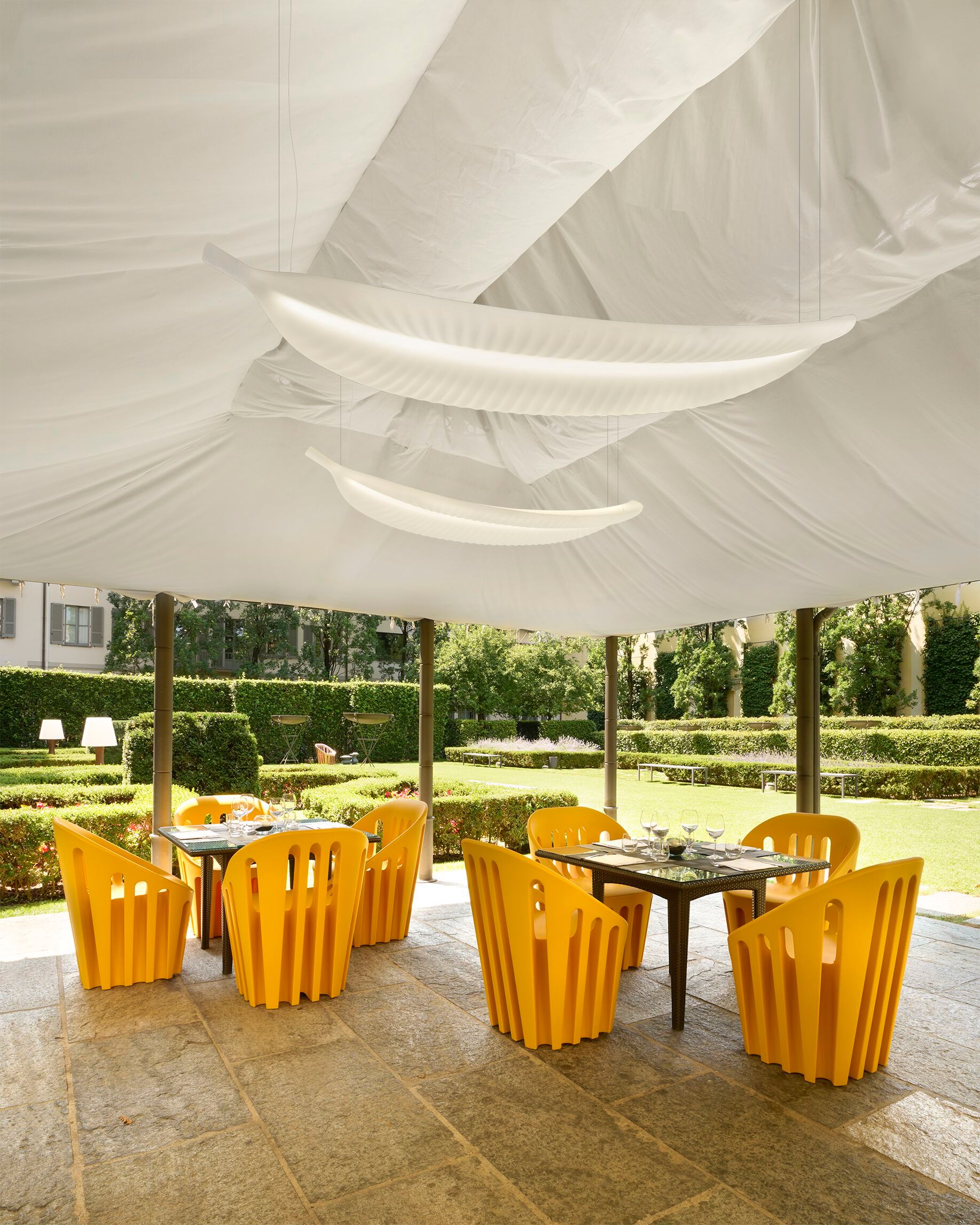 Полиэтиленовый садовый стул SLIDE COLISEUM ARCH-00002282 - Вид №6