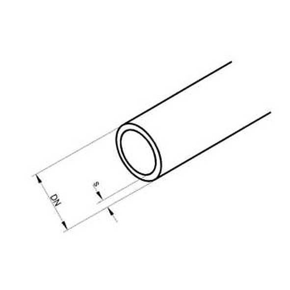 6910015 SANHA 9100 сист.труба в штангах нержавеющая сталь 15x0,6 мм  - Вид №1